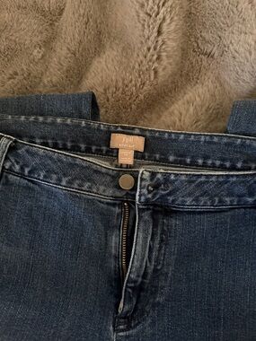 J. Jill Indigo Wash Boot Cut Jeans